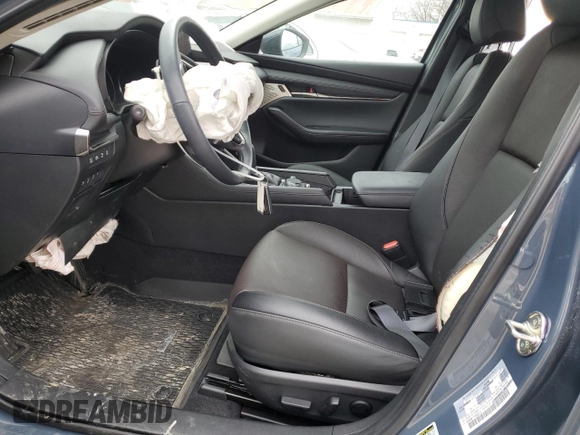 2025 Mazda 3 Premium Plus with VIN 3MZBPBEY1SM450218, listed as a Copart auction lot 47816635 with Not Provided miles and Salvage Title. Bid and sale history available at DreamBid. Image 7.
