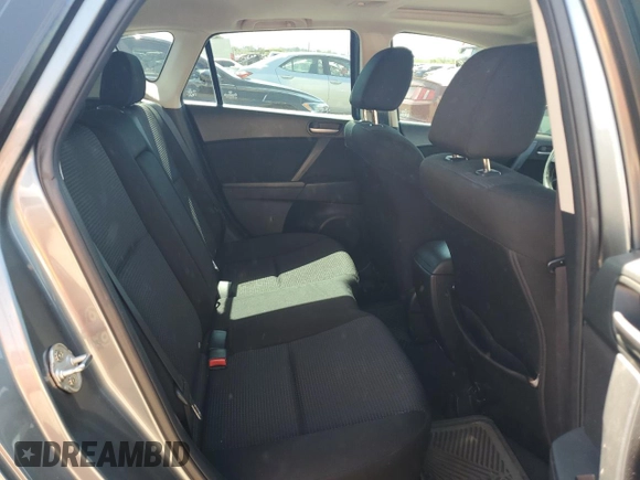 2012 Mazda 3 i Touring with VIN JM1BL1L7XC1534992, listed as a Copart auction lot 63142035 with 122,952 mi miles and Salvage title. Bid and sale history available at DreamBid. Image 10.