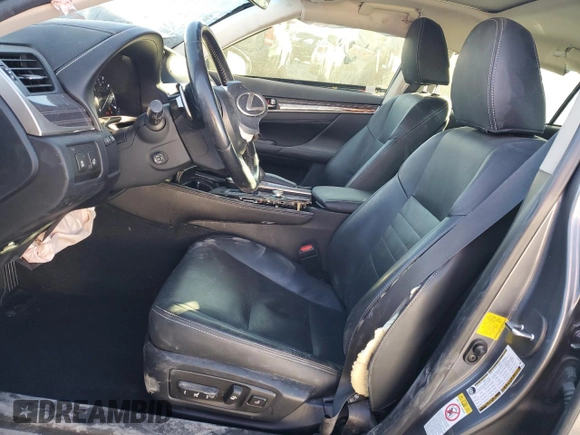 2016 Lexus GS 350 with VIN JTHBZ1BL7GA007431, listed as a Copart auction lot 89362565 with 50,839 mi miles and Salvage Title. Bid and sale history available at carsss.com. Image 7.