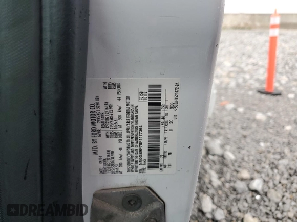 2015 Ford Transit Connect XLT z VIN NM0GS9F78F1177364, wystawiony jako Copart lot #61178795 z przebiegiem 145 934 mil mil oraz Szkoda całkowita • Salvage title. Historia ofert i sprzedaży dostępna na DreamBid. Obrazek 14.