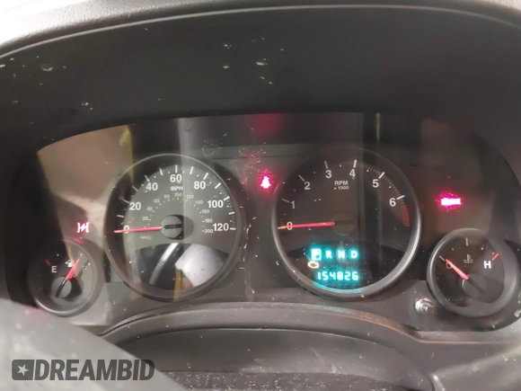 2010 Jeep Compass Sport with VIN 1J4NF4FB7AD501587, listed as a IAAI auction lot 41514419 with 154,826 mi miles. Bid and sale history available at carsss.com. Image 7.