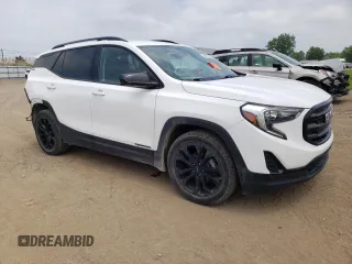 2020 GMC Terrain SLE z VIN 3GKALMEV4LL209390, wystawiony jako Copart lot #59843125 z przebiegiem 91 773 mil mil oraz Szkoda całkowita • Salvage title. Historia ofert i sprzedaży dostępna na DreamBid. Obrazek 4.