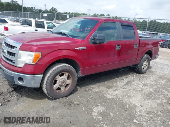 2014 Ford F-150 XL with VIN 1FTFW1CF9EFA85164, listed as a IAAI auction lot 41940709 with 262,185 mi miles. Bid and sale history available at carsss.com. Image 17.