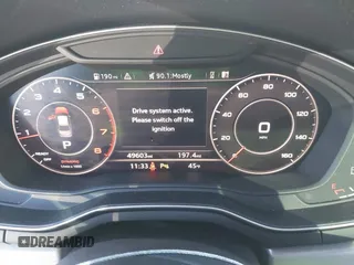 2018 Audi A4 Premium Plus with VIN WAULMAF42JA067113, listed as a IAAI auction lot 41411398 with 49,603 mi miles. Bid and sale history available at carsss.com. Image 7.
