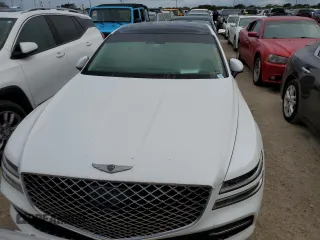 2021 Genesis G80 3.5T Prestige with VIN KMTGC4SD4MU048078, listed as a Copart auction lot 76812644 with 0 mi miles and Non Repairable. Bid and sale history available at carsss.com. Image 5.