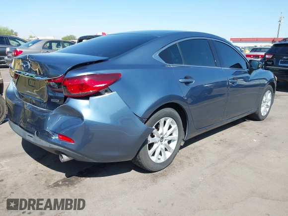2015 Mazda Mazda6 i Sport with VIN JM1GJ1U55F1223886, listed as a IAAI auction lot 41980464 with 120,146 mi miles. Bid and sale history available at carsss.com. Image 4.