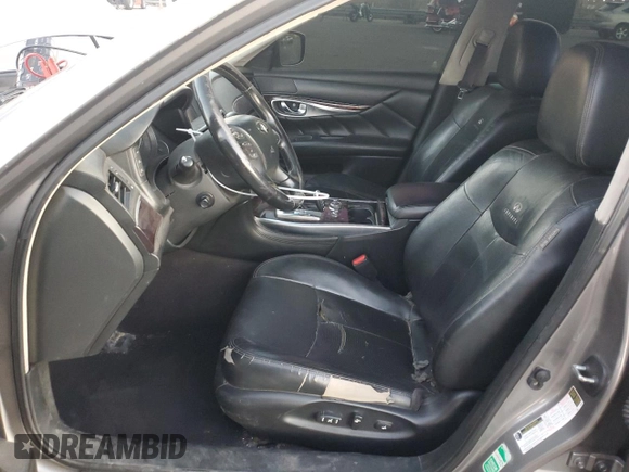 2011 Infiniti M37 with VIN JN1BY1AP3BM321581, listed as a Copart auction lot 79275854 with 215,496 mi miles and Salvage Title. Bid and sale history available at carsss.com. Image 7.