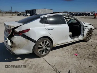 2016 Kia Optima SXL Turbo with VIN 5XXGV4L29GG029378, listed as a Copart auction lot 48326935 with Not Provided miles and Salvage Title. Bid and sale history available at carsss.com. Image 3.