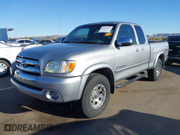 2003 Toyota Tundra SR5 with VIN 5TBBT44153S343360, listed as a IAAI auction lot 41831195 with 161,320 mi miles and . Bid and sale history available at DreamBid. Image 2.