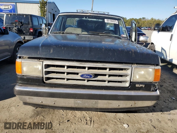 1988 Ford F-150 with VIN 1FTEF15N6JNA53465, listed as a Copart auction lot 89186025 with 171,025 mi miles and Salvage Title. Bid and sale history available at carsss.com. Image 5.