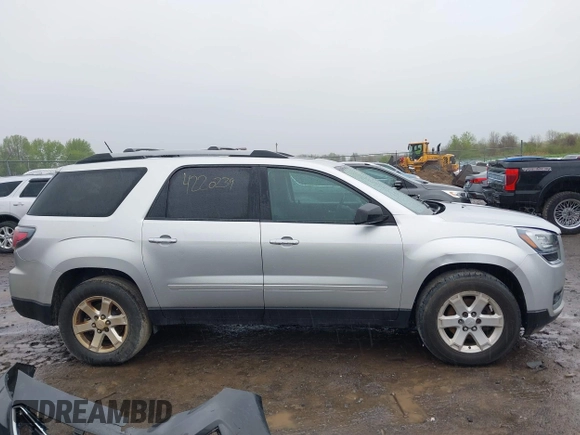 2015 GMC Acadia SLE with VIN 1GKKVPKD7FJ351675, listed as a IAAI auction lot 42202039 with 186,775 mi miles and . Bid and sale history available at carsss.com. Image 13.