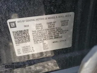 2019 GMC Terrain SLE with VIN 3GKALMEV1KL398112, listed as a Copart auction lot 47603035 with 77,132 mi miles and Salvage Title. Bid and sale history available at carsss.com. Image 16.