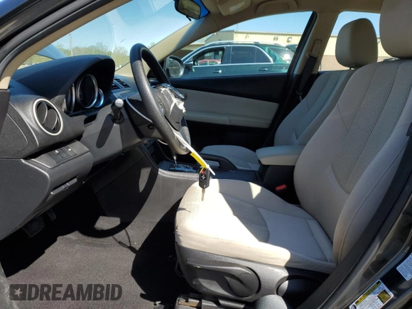 2012 Mazda 6 i Sport with VIN 1YVHZ8BH1C5M00760, listed as a Copart auction lot 54934565 with 180,726 mi miles and Salvage Title. Bid and sale history available at DreamBid. Image 7.