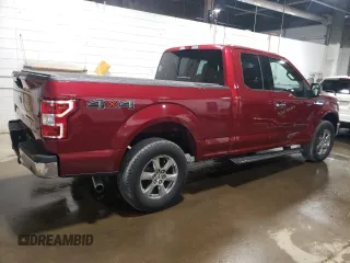2018 Ford F-150 XL with VIN 1FTEX1EB5JKG11021, listed as a Copart auction lot 56279835 with 72,232 mi miles and Salvage title. Bid and sale history available at DreamBid. Image 3.