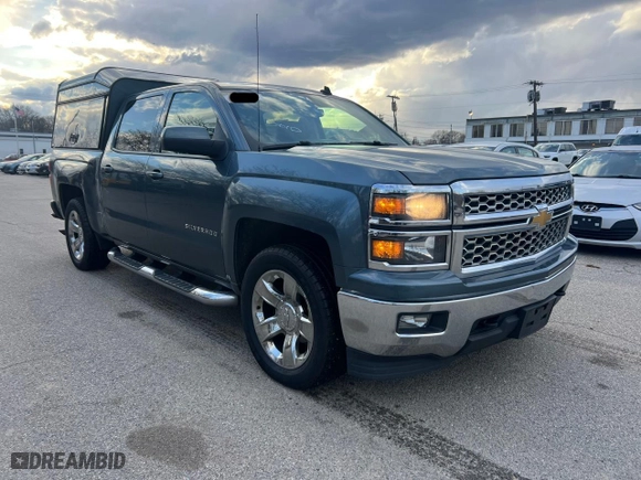 2014 Chevrolet Silverado 1500 LT with VIN 3GCUKREH5EG370426, listed as a Copart auction lot 51013275 with 191,991 mi miles and Clean Title. Bid and sale history available at carsss.com. Image 1.