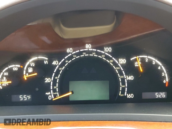 2003 Mercedes-Benz S-Class 4.3L with VIN WDBNG70J13A378120, listed as a Copart auction lot 42592815 with 0 mi miles and Salvage Title. Bid and sale history available at carsss.com. Image 9.