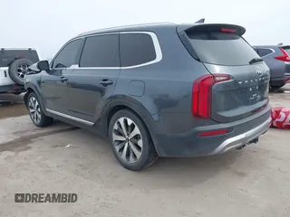 2020 Kia Telluride EX with VIN 5XYP34HC1LG056281, listed as a IAAI auction lot 41745434 with 117,590 mi miles and . Bid and sale history available at DreamBid. Image 3.