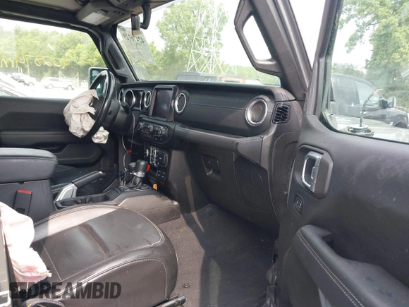2020 Jeep Gladiator Overland with VIN 1C6HJTFG0LL169628, listed as a IAAI auction lot 42476729 with 102,874 mi miles and . Bid and sale history available at DreamBid. Image 5.
