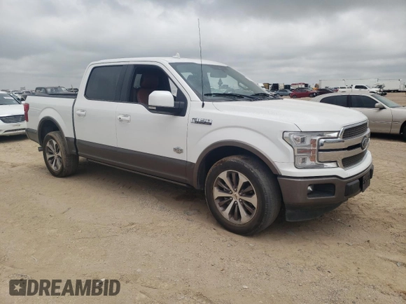 2020 Ford F-150 XL with VIN 1FTEW1C43LFA97835, listed as a Copart auction lot 53650164 with 83,966 mi miles and Salvage Title. Bid and sale history available at carsss.com. Image 4.
