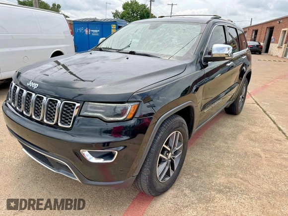 2017 Jeep Grand Cherokee Limited with VIN 1C4RJFBGXHC764210, listed as a Copart auction lot 64637485 with 180,111 mi miles and Clean title. Bid and sale history available at DreamBid. Image 2.