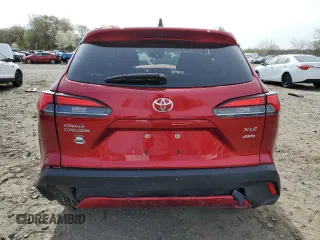 2025 Toyota Corolla Cross XLE с VIN 7MUDAABGXSV121641, выставлен на аукционе Copart как лот 51283055 с пробегом 8 831 миль миль и Списание • Salvage title. История ставок и продаж доступна на DreamBid. Изображение 6.