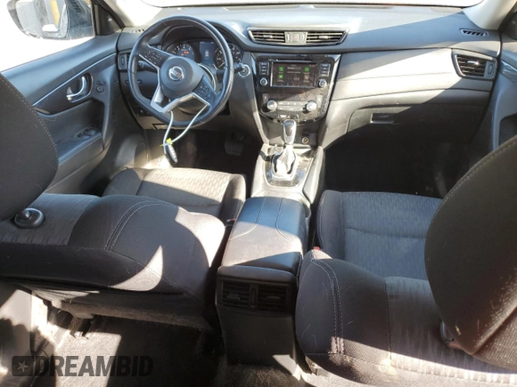 2019 Nissan Rogue SV with VIN JN8AT2MV6KW401800, listed as a Copart auction lot 51526515 with 54,587 mi miles and Salvage Title. Bid and sale history available at carsss.com. Image 8.