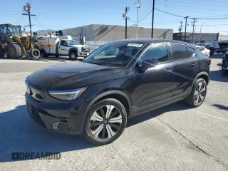 2023 Volvo C40 Recharge Pure Electric Plus with VIN YV4ED3GL3P2030651, listed as a Copart auction lot 89013105 with 0 mi miles and Salvage Title. Bid and sale history available at carsss.com. Image 1.