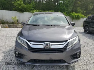 2019 Honda Odyssey EX-L z VIN 5FNRL6H72KB012691, wystawiony jako Copart lot #54739695 z przebiegiem 115 129 mil mil oraz Szkody całkowita. Historia ofert i sprzedaży dostępna na DreamBid. Obrazek 5.