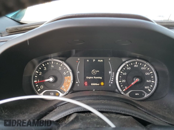 2020 Jeep Renegade Altitude with VIN ZACNJABB0LPL99236, listed as a Copart auction lot 44825675 with 83,809 mi miles and Salvage Title. Bid and sale history available at DreamBid. Image 9.