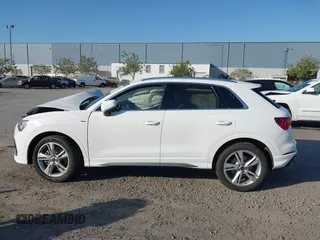 2021 Audi Q3 S line Premium Plus with VIN WA1EECF37M1044601, listed as a IAAI auction lot 41993498 with 15,300 mi miles. Bid and sale history available at carsss.com. Image 14.