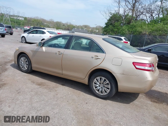 2010 Toyota Camry with VIN 4T1BF3EK9AU096493, listed as a IAAI auction lot 42104770 with 216,279 mi miles and . Bid and sale history available at DreamBid. Image 3.
