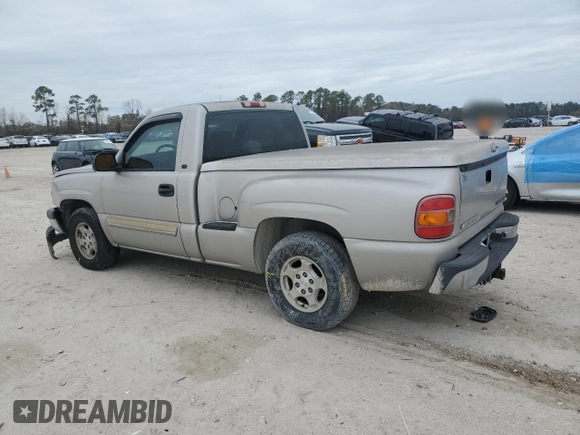 2004 Chevrolet Silverado 1500 LS with VIN 1GCEC14T04Z184560, listed as a Copart auction lot 87549745 with 113,569 mi miles and Salvage Title. Bid and sale history available at carsss.com. Image 2.