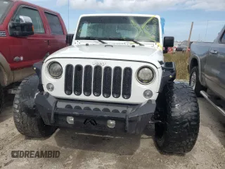 2018 Jeep Wrangler JK Unlimited Sport S with VIN 1C4BJWDG2JL809600, listed as a Copart auction lot 76384474 with 0 mi miles and Non Repairable. Bid and sale history available at carsss.com. Image 5.
