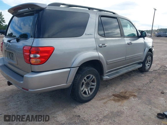 2003 Toyota Sequoia Limited with VIN 5TDBT48A73S199716, listed as a IAAI auction lot 42228560 with 242,716 mi miles and . Bid and sale history available at DreamBid. Image 4.