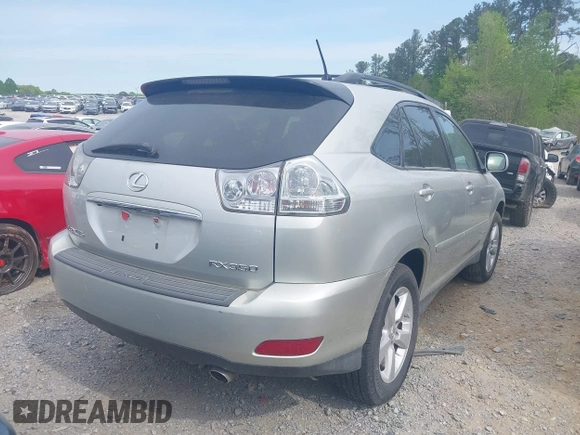 2007 Lexus RX 350 with VIN 2T2GK31U07C023916, listed as a IAAI auction lot 42026162 with 168,099 mi miles. Bid and sale history available at carsss.com. Image 4.