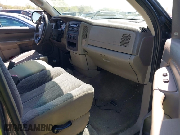 2004 Dodge 1500 SLT with VIN 1D7HU18D44J167584, listed as a IAAI auction lot 42006792 with 142,589 mi miles and . Bid and sale history available at DreamBid. Image 5.