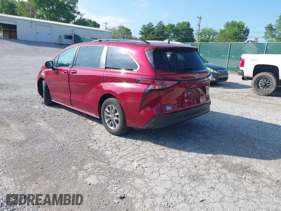 2022 Toyota Sienna LE с VIN 5TDKRKEC7NS095271, выставлен на аукционе IAAI как лот 41998721 с пробегом 37 014 миль миль и . История ставок и продаж доступна на DreamBid. Изображение 3.