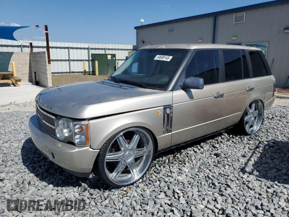 2004 Land Rover Range Rover with VIN SALMF11404A142526, listed as a Copart auction lot 54699145 with 148,339 mi miles and Salvage Title. Bid and sale history available at DreamBid. Image 1.