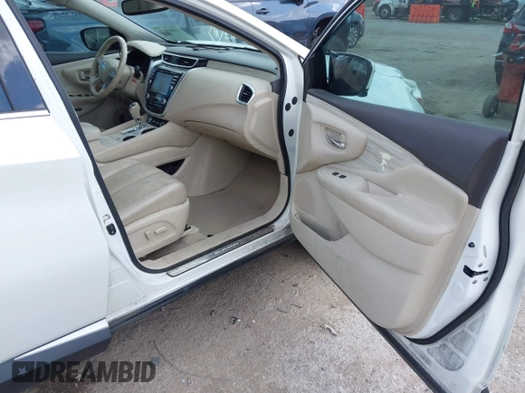 2015 Nissan Murano SL z VIN 5N1AZ2MH5FN213233, wystawiony jako IAAI lot #41869124 z przebiegiem 125 104 mil mil oraz . Historia ofert i sprzedaży dostępna na DreamBid. Obrazek 5.