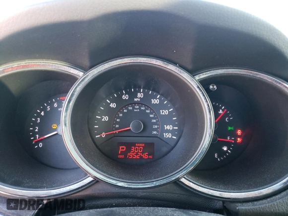 2013 Kia Sorento EX with VIN 5XYKU4A23DG376762, listed as a Copart auction lot 43710375 with 195,246 mi miles and Salvage Title. Bid and sale history available at carsss.com. Image 9.
