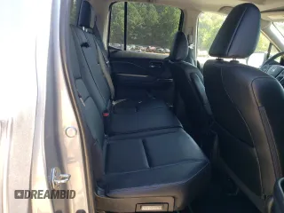 2019 Honda Ridgeline RTL-T with VIN 5FPYK3F69KB028918, listed as a Copart auction lot 59551445 with 34,948 mi miles and Salvage title. Bid and sale history available at DreamBid. Image 10.