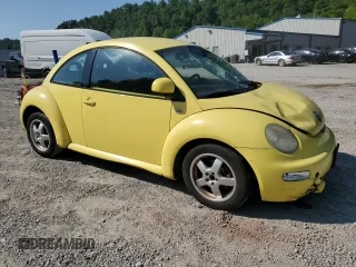 1999 Volkswagen Beetle GLS with VIN 3VWCA21C1XM414360, listed as a Copart auction lot 61783495 with 140,600 mi miles and Salvage title. Bid and sale history available at DreamBid. Image 4.