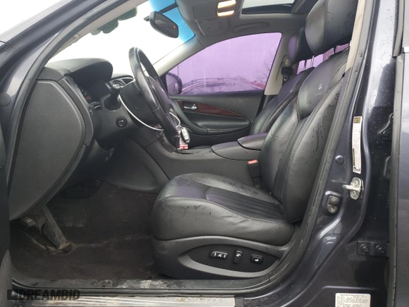 2009 Infiniti EX35 Journey with VIN JNKAJ09F29M950793, listed as a Copart auction lot 45424865 with 115,770 mi miles and Salvage Title. Bid and sale history available at carsss.com. Image 7.