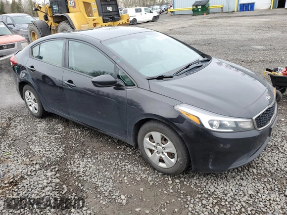 2017 Kia Forte LX with VIN 3KPFK4A78HE086149, listed as a Copart auction lot 47441065 with 165,030 mi miles and Salvage Title. Bid and sale history available at carsss.com. Image 4.