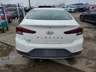 2019 Hyundai Elantra SE with VIN 5NPD74LF5KH490624, listed as a Copart auction lot 81681674 with 96,569 mi miles and Clean Title. Bid and sale history available at DreamBid. Image 6.