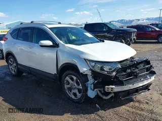 2019 Honda CR-V EX-L with VIN JHLRW2H81KX006771, listed as a IAAI auction lot 41670636 with 82,848 mi miles. Bid and sale history available at carsss.com. Image 1.