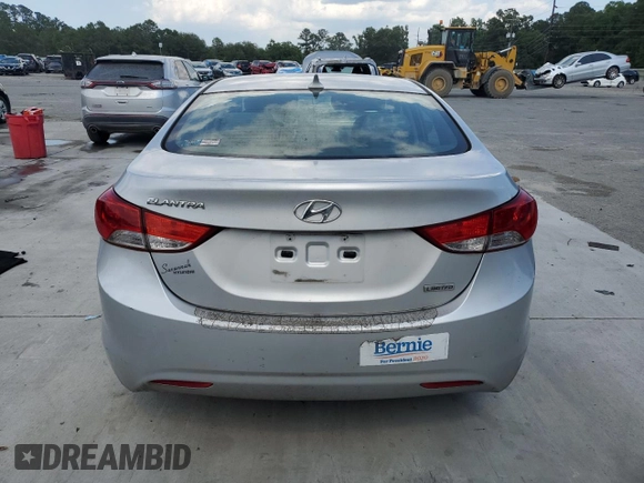 2012 Hyundai Elantra GLS z VIN KMHDH4AE3CU258954, wystawiony jako Copart lot #57435455 z przebiegiem 177 657 mil mil oraz Szkoda całkowita • Salvage title. Historia ofert i sprzedaży dostępna na DreamBid. Obrazek 6.