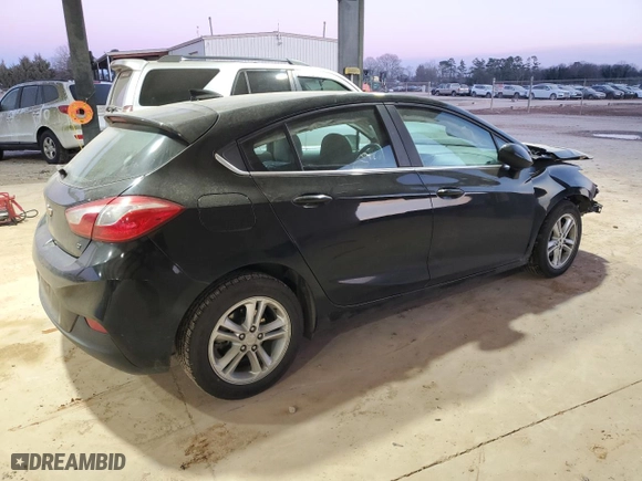 2017 Chevrolet Cruze LT with VIN 3G1BE6SMXHS520832, listed as a Copart auction lot 42002865 with 72,430 mi miles and Salvage Title. Bid and sale history available at carsss.com. Image 3.