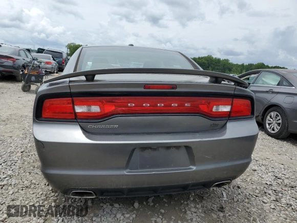 2012 Dodge Charger SXT with VIN 2C3CDXHG0CH287498, listed as a Copart auction lot 64081684 with 0 mi miles and Salvage Title. Bid and sale history available at carsss.com. Image 6.