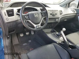 2012 Honda Civic Si with VIN 2HGFG4A55CH704879, listed as a Copart auction lot 57662095 with 116,443 mi miles and Salvage title. Bid and sale history available at DreamBid. Image 8.